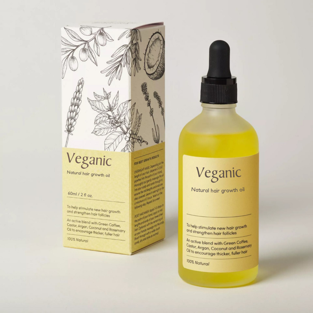 100% Natural Veganic Hair Oil Bundle Kit